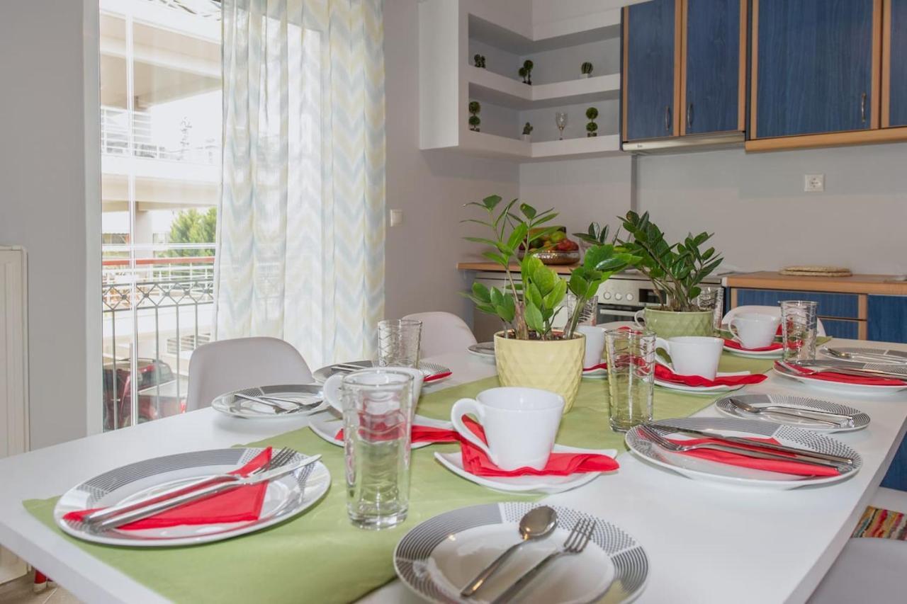 Thano'S Stylish Flat Just 150M To The Beach Faraí Exterior foto